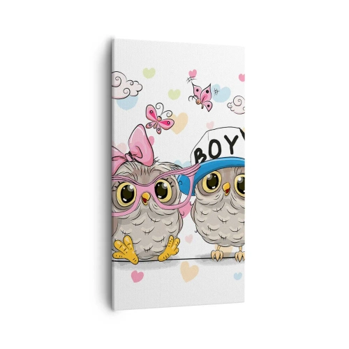 Tablou pe pânză - Să ne iubim! - 55x100 cm