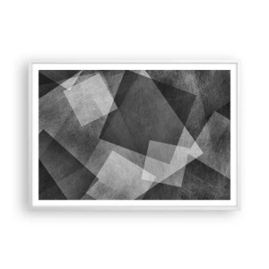 Poster în ramă albă - Un simbol etern al permanenței și al ordinii - 100x70 cm