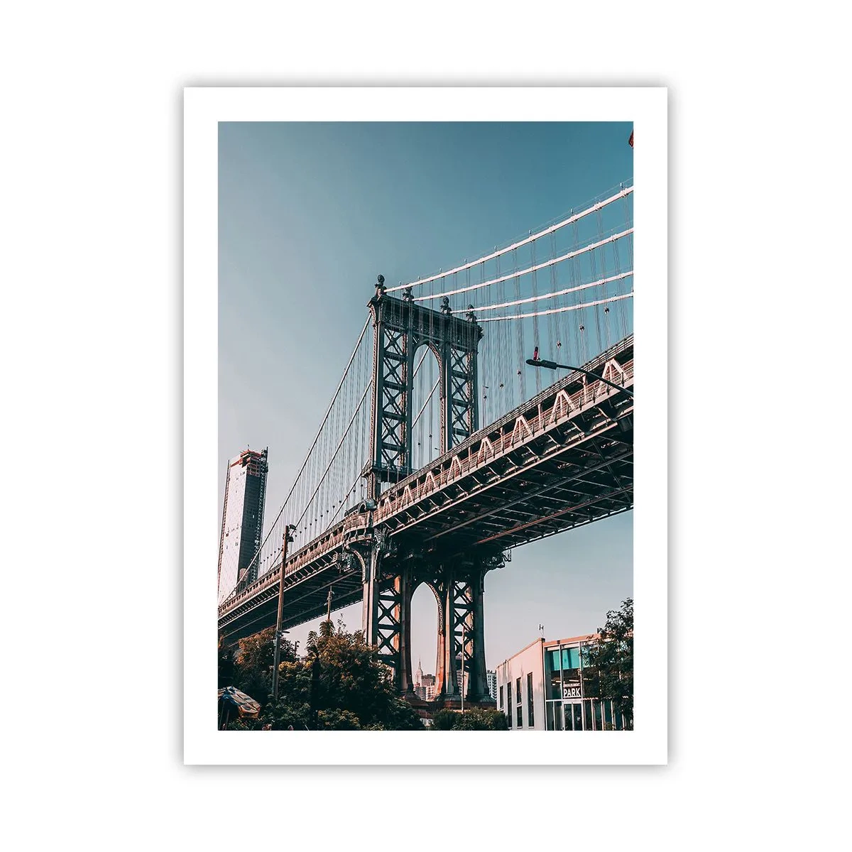 Poster - În valurile orașului - 50x70 cm