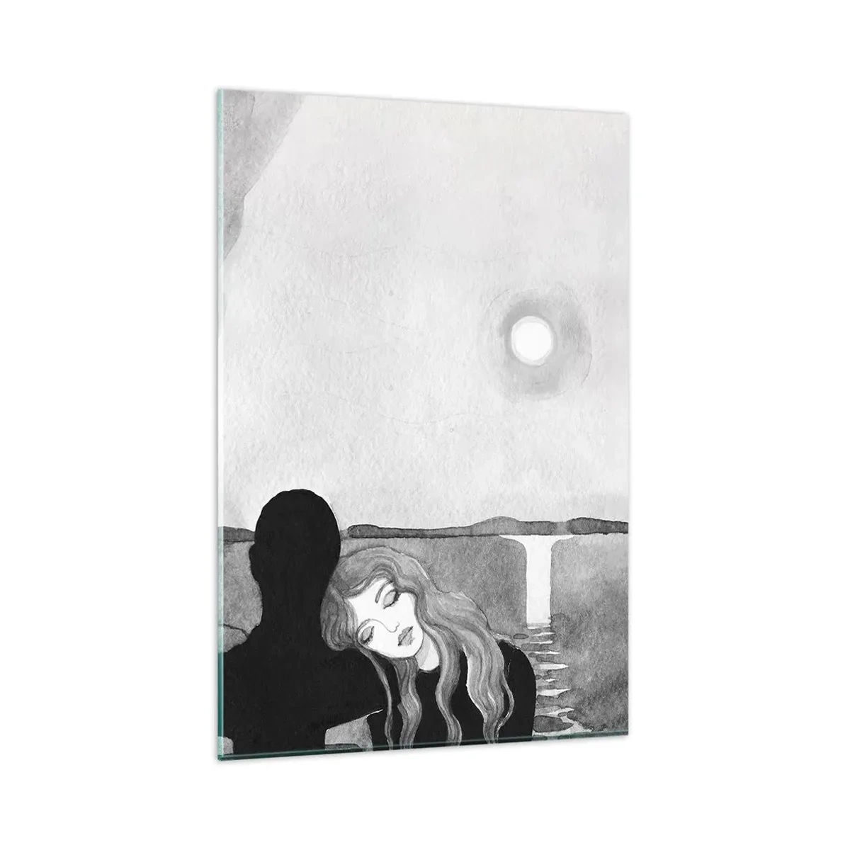 Tablou pe sticlă - Întotdeauna un mister - 80x120 cm