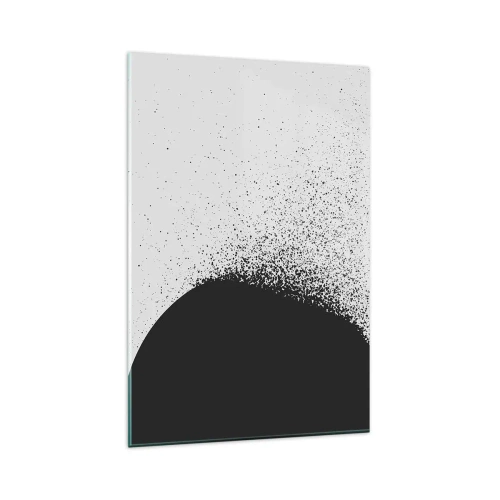 Tablou pe sticlă - Mișcarea particulelor - 80x120 cm