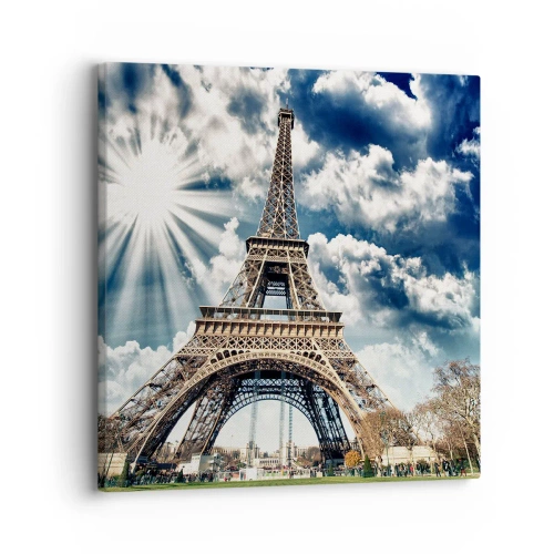 Tablou pe pânză - Singura de acest fel sub soare - 30x30 cm