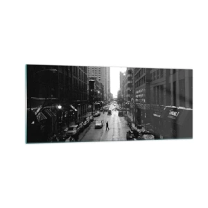 Tablou pe sticlă - O altă zi ca în fiecare zi - 100x40 cm