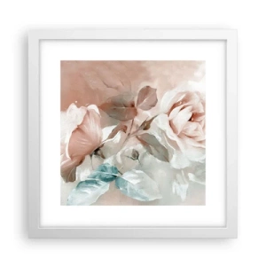 Poster în ramă albă - Spiritul romantismului - 30x30 cm