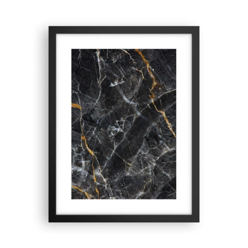 Poster în ramă neagră - Viața interioară a unei pietre - 30x40 cm
