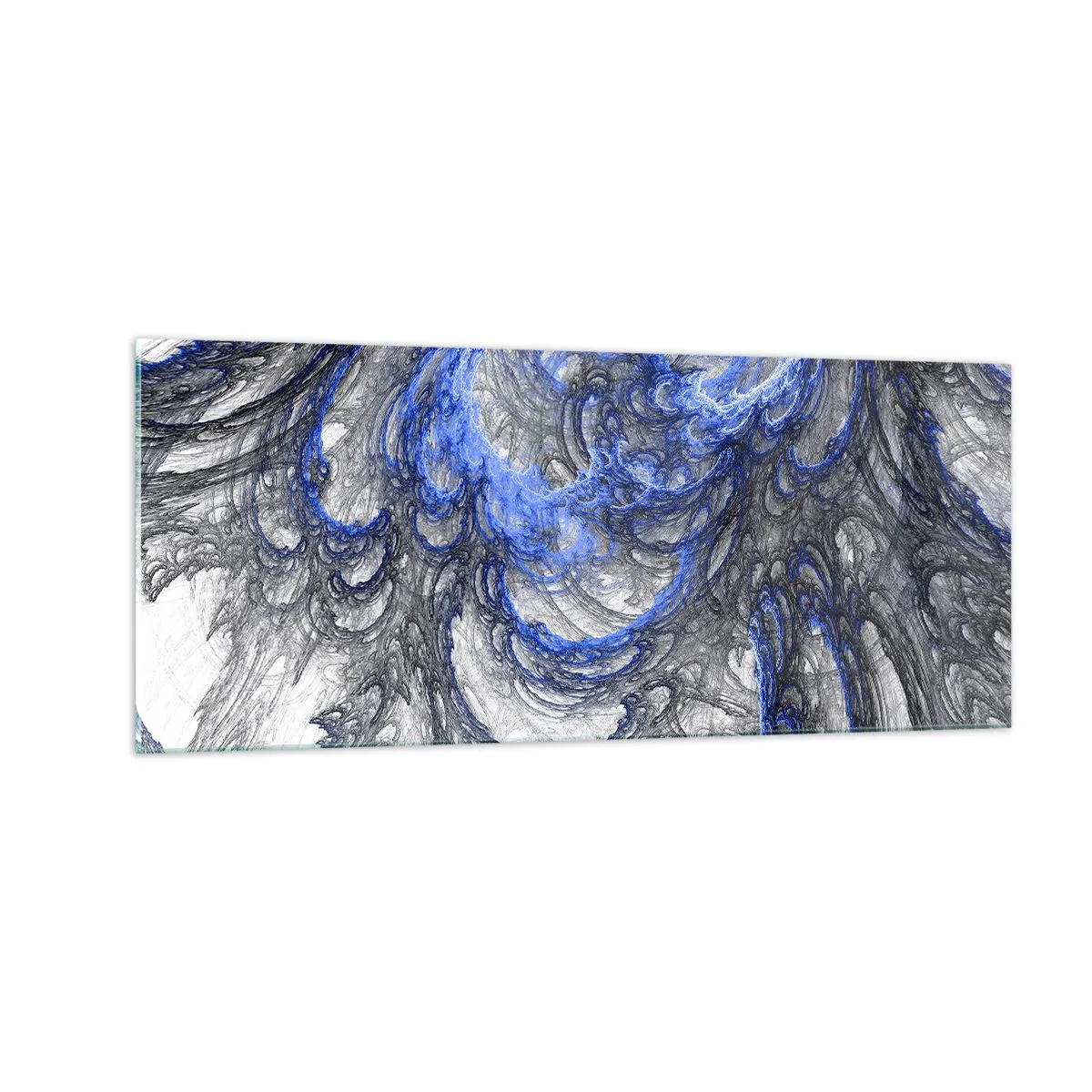 Tablou pe sticlă - Nașterea unui val - 100x40 cm