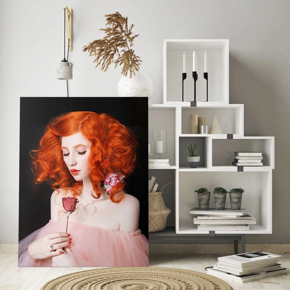 Tablou pe sticlă - În stil baroc - 50x70 cm