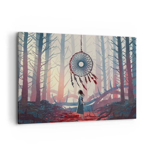 Tablou pe pânză - Ritualul secret al fericirii - 100x70 cm