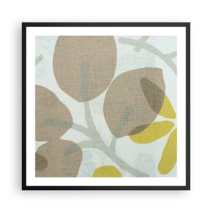 Poster în ramă neagră - Compoziție în plin soare - 60x60 cm