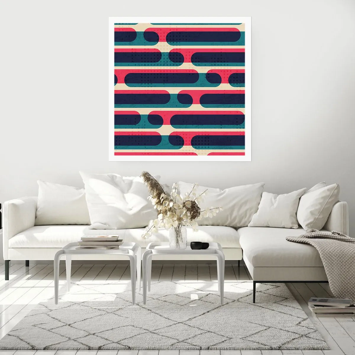 Poster - Înăuntru și înainte - 30x30 cm