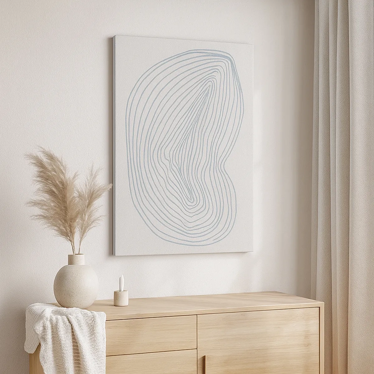 Tablou pe pânză - Zâmbet de picături - 50x70 cm