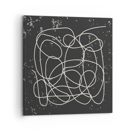 Tablou pe pânză - Gânduri rătăcitoare - 70x70 cm