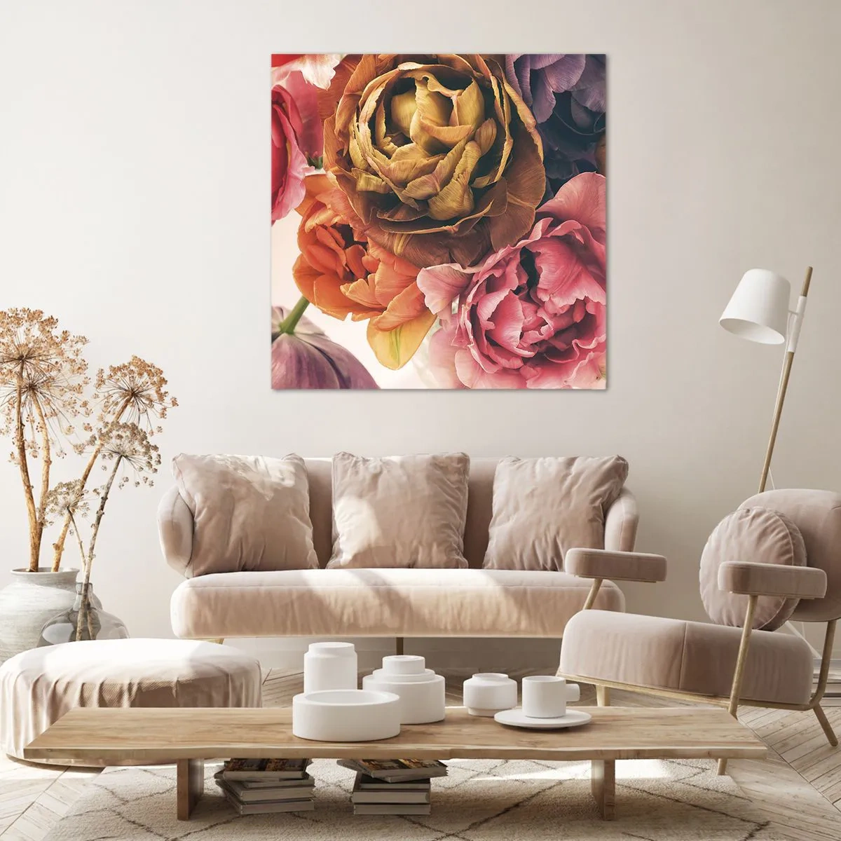 Tablou pe pânză - Sărbătorirea vieții - 70x70 cm