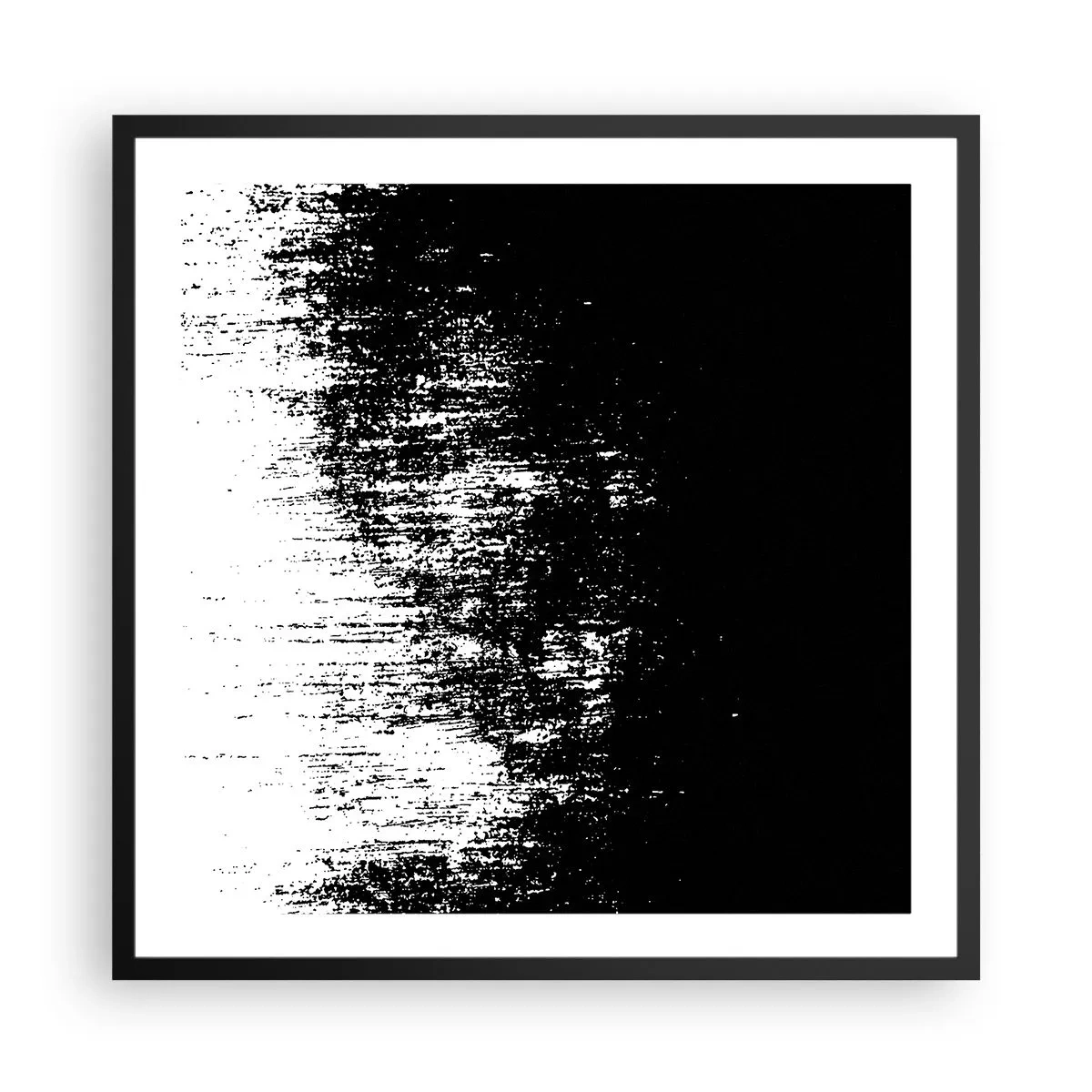 Poster în ramă neagră - Iar câștigătorul este... - 60x60 cm