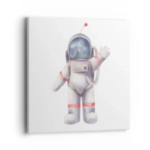 Tablou pe pânză - Pe curând! - 40x40 cm