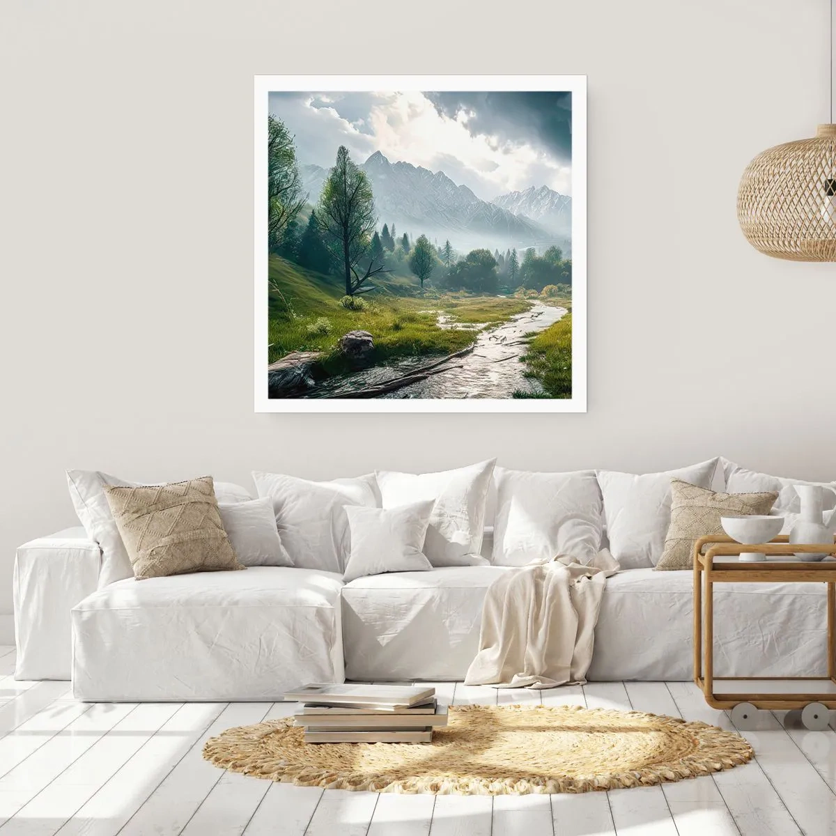 Poster - Până acolo și înapoi - 60x60 cm