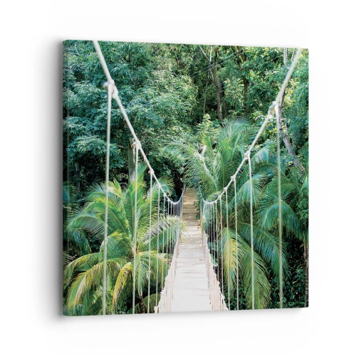 Tablou pe pânză - Welcome to the jungle! - 30x30 cm