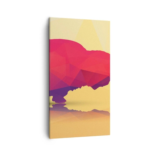 Tablou pe pânză - Puterea amarantului de zimbru - 45x80 cm