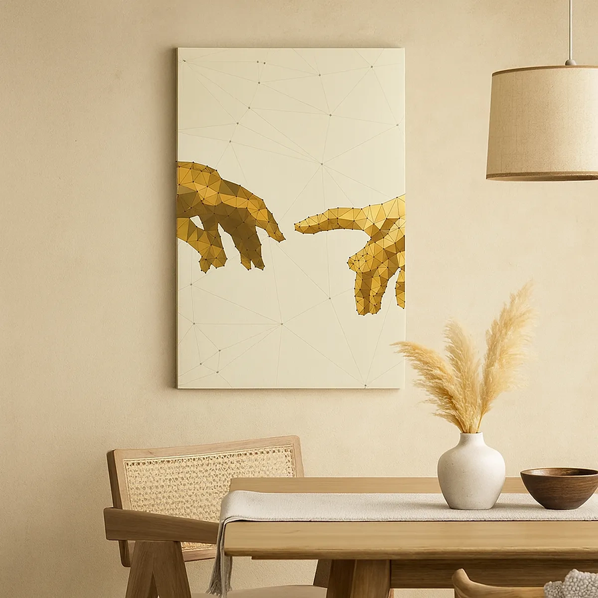 Tablou pe pânză - Geometrie divină - 50x70 cm