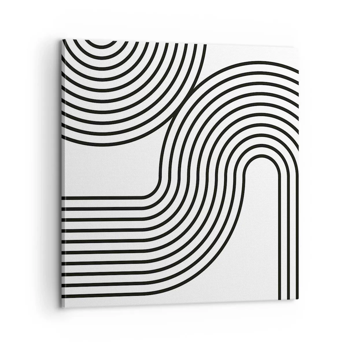 Tablou pe pânză - Pe o curbă - 60x60 cm