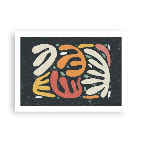 Poster - Compoziție - te-am prins - 70x50 cm