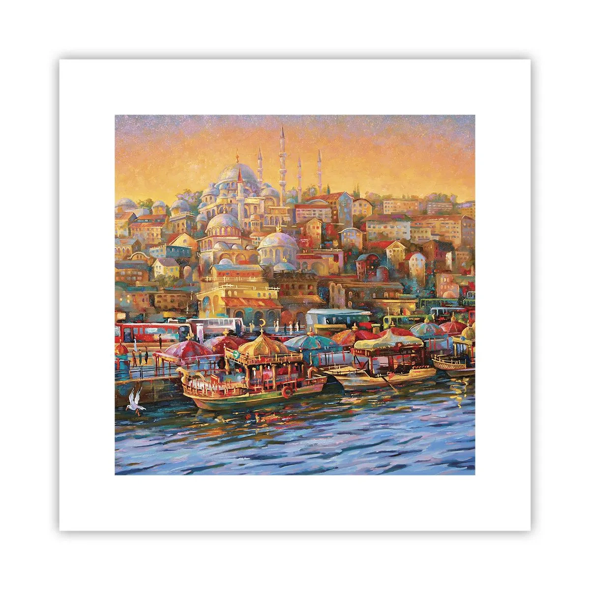 Poster - O poveste din Istanbul - 30x30 cm