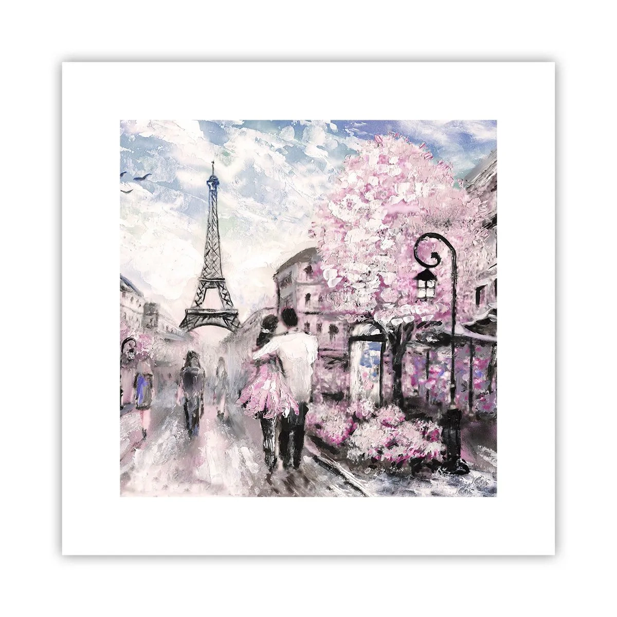 Poster - Dacă ar fi să te îndrăgostești, atunci doar de... - 30x30 cm