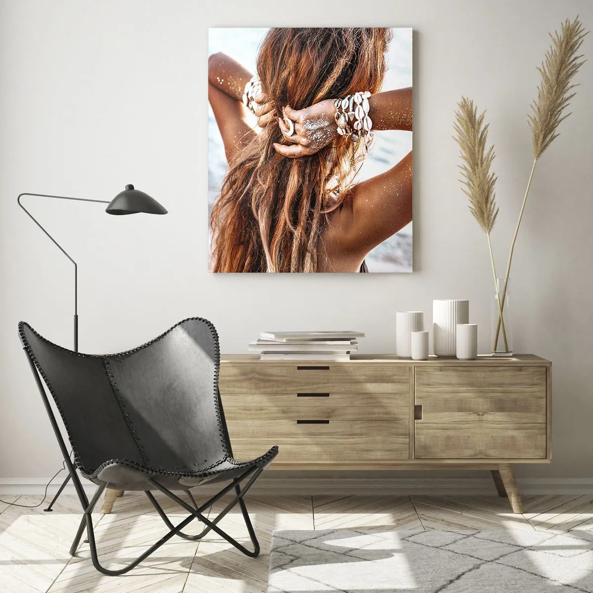 Tablou pe sticlă - Sora apei și a soarelui - 50x70 cm