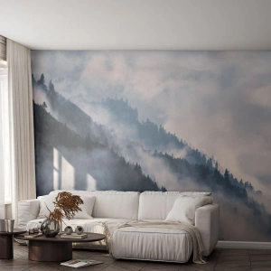 Tapet Premium Sand - Misticul munților - Peisaj, Munţi, pădure - 250x175 cm