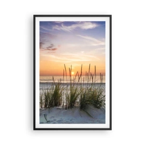 Poster în ramă neagră - Privește, gândește, simte - 61x91 cm