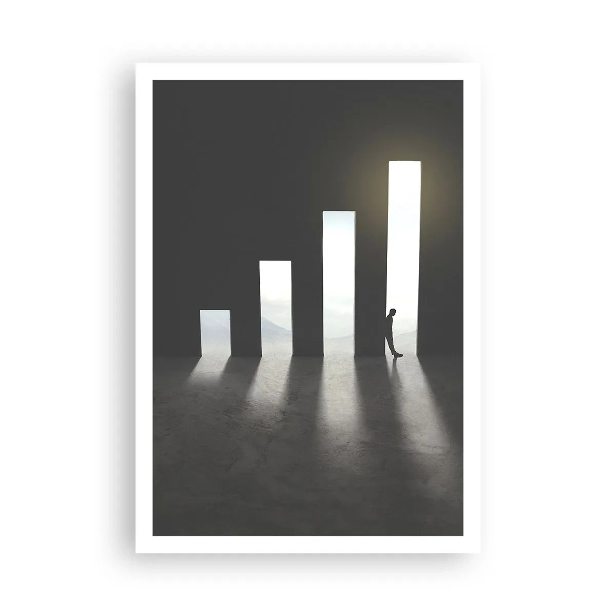 Poster - Succesul - o impresie - 70x100 cm