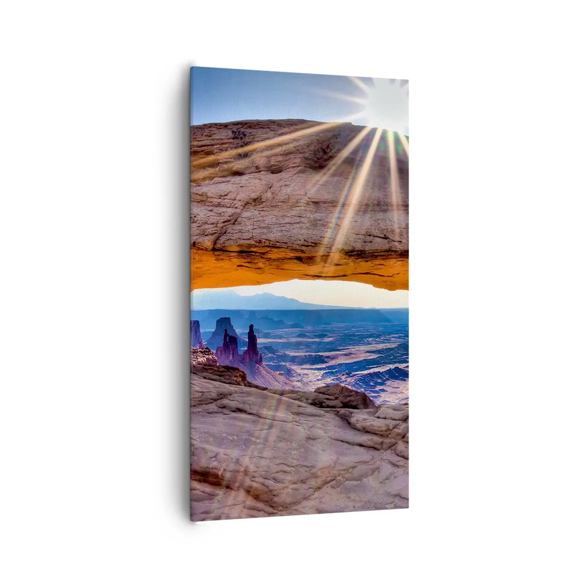 Tablou pe pânză - Prin poarta de piatră - 65x120 cm