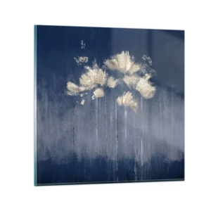 Tablou pe sticlă - Ca petalele în vânt - 30x30 cm