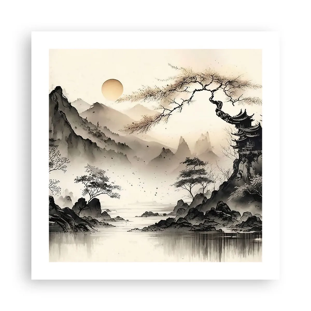 Poster - Farmecul unic al Orientului - 50x50 cm
