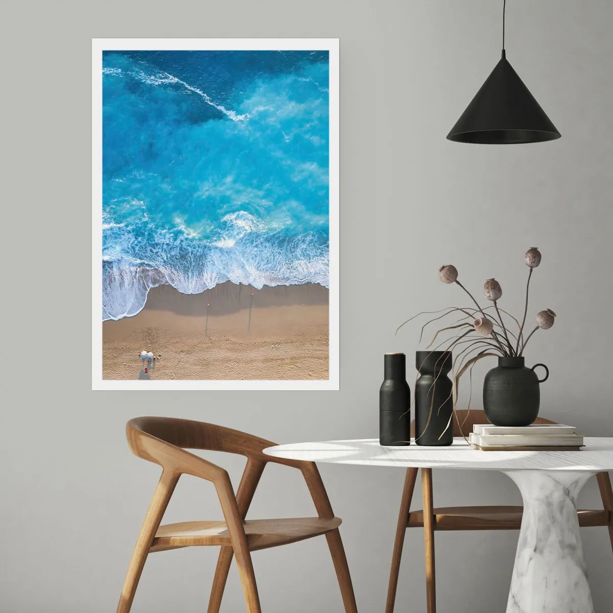 Poster - Puterea albastrului - 70x100 cm