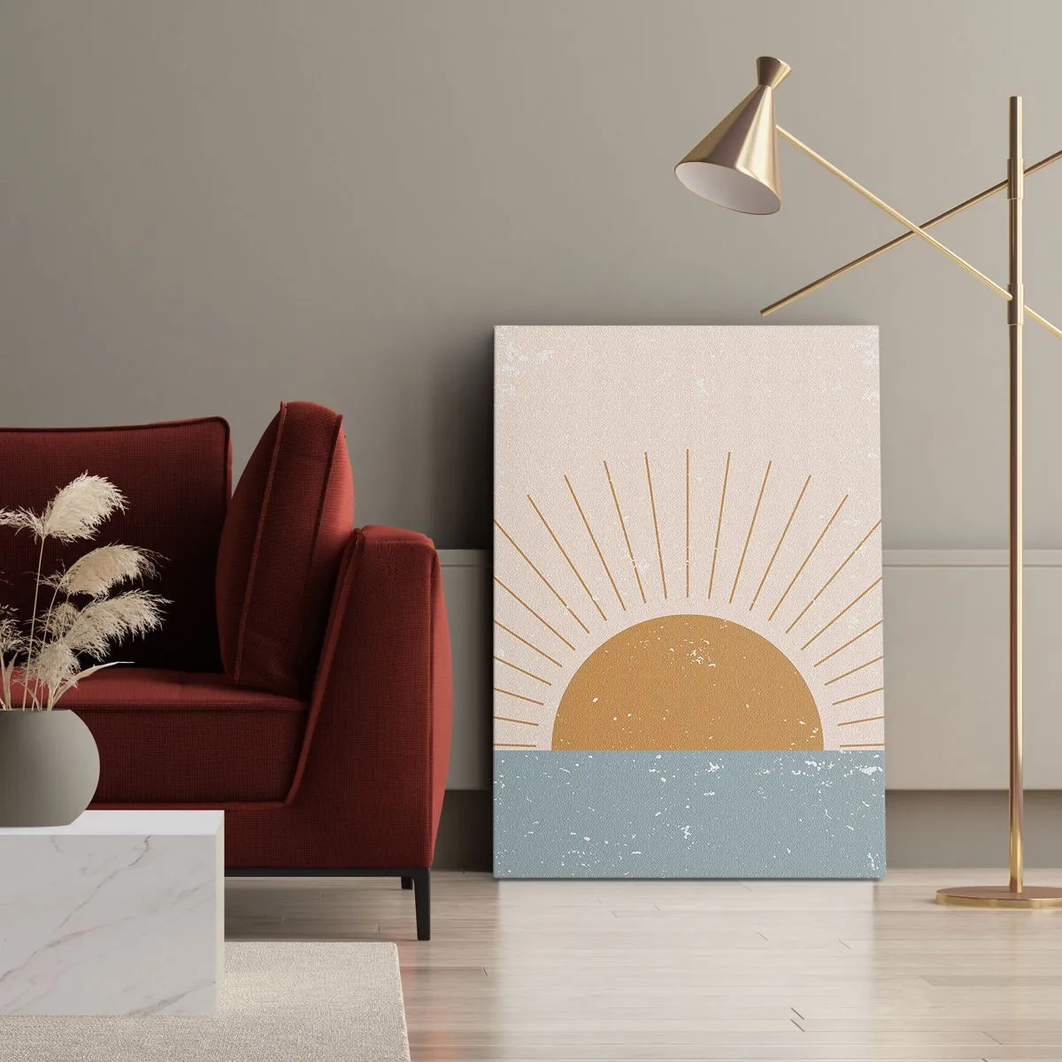 Tablou pe pânză - Un miracol zilnic - 55x100 cm