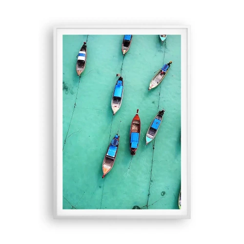 Poster în ramă albă - În așteptare - 70x100 cm