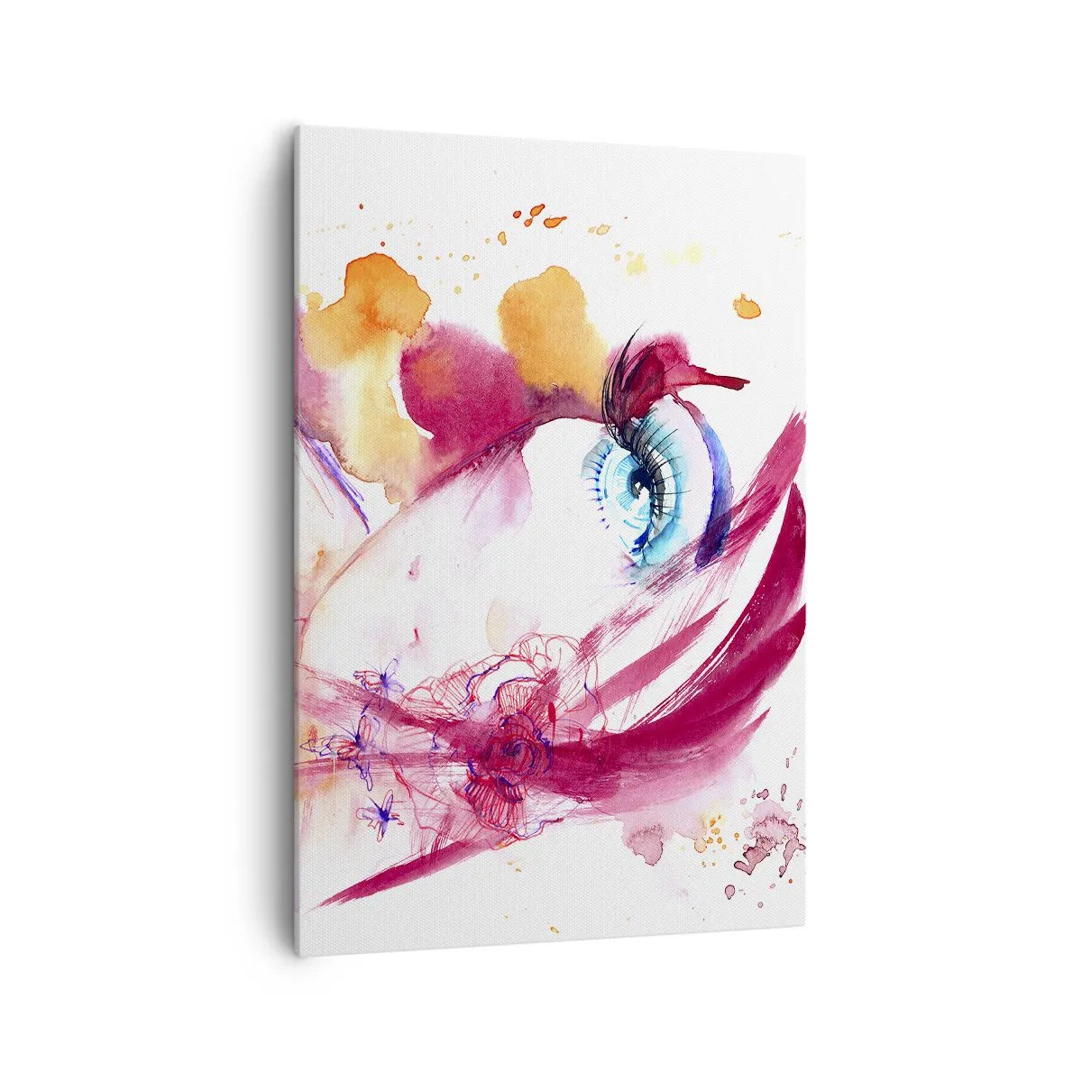 Tablou pe pânză - În apropiere, lumea înflorește - 70x100 cm