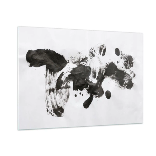 Tablou pe sticlă - Metodă în nebunie? - 100x70 cm
