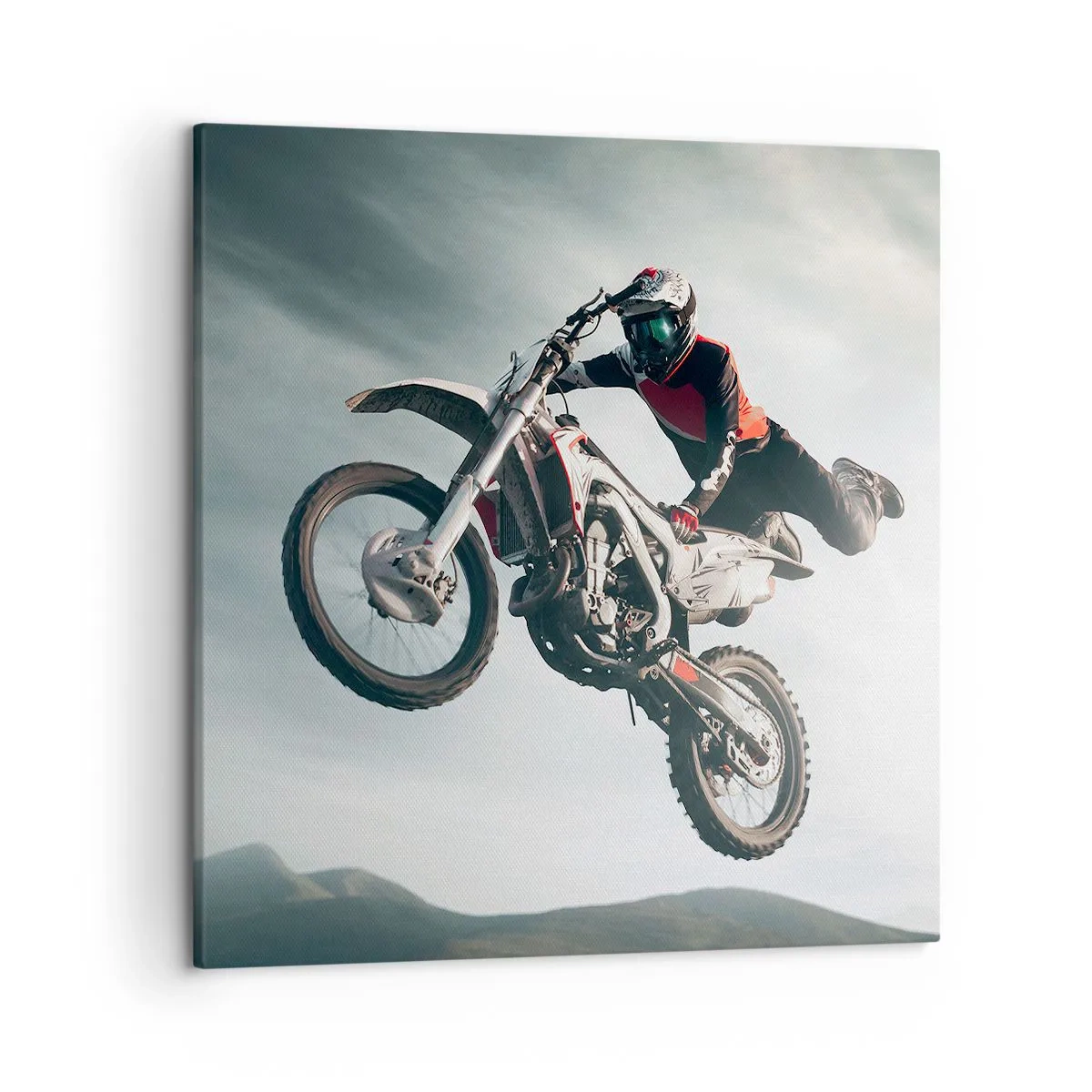 Tablou pe pânză - Nu există distracție fără risc - 50x50 cm