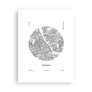 Poster - Anatomia Varșoviei - 30x40 cm
