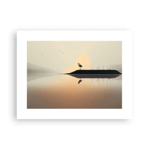 Poster - Domn pe lac - 40x30 cm