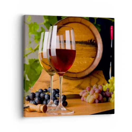 Tablou pe pânză - Ca la vechii maeștri - 40x40 cm