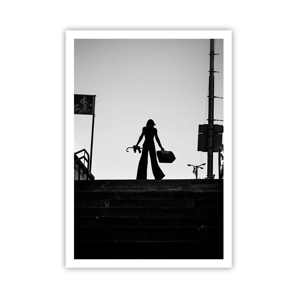 Poster - Rătăcire urbană - 70x100 cm