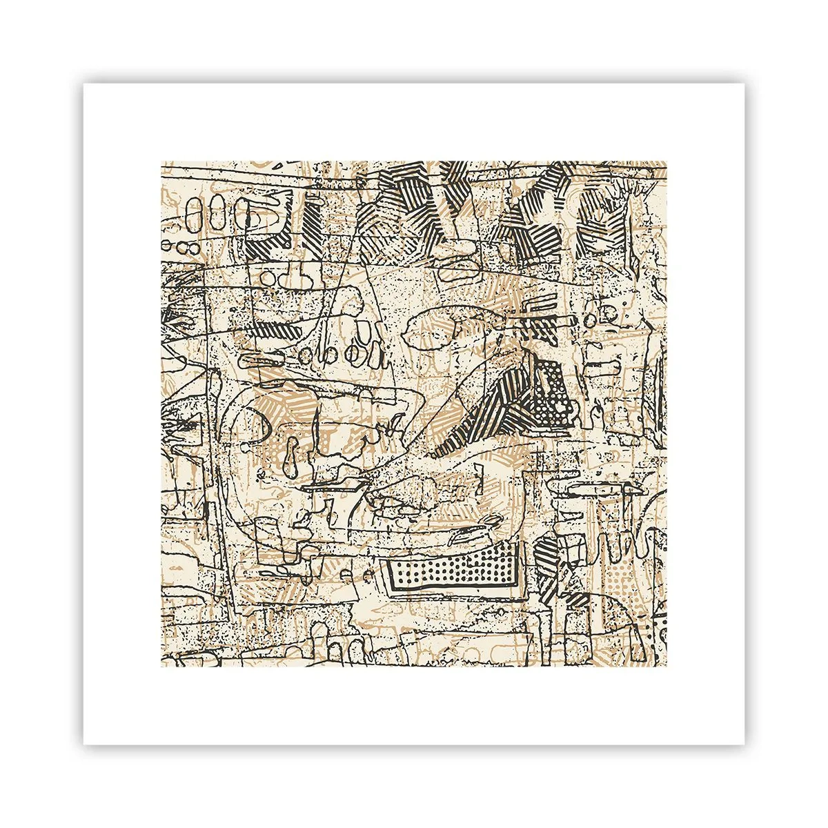 Poster - Așteaptă să fie descifrat - 30x30 cm