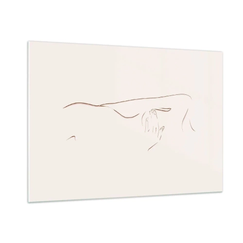 Tablou pe sticlă - Forma dorinței - 100x70 cm
