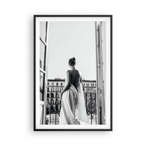 Poster în ramă neagră - Trezirea simțurilor - 61x91 cm