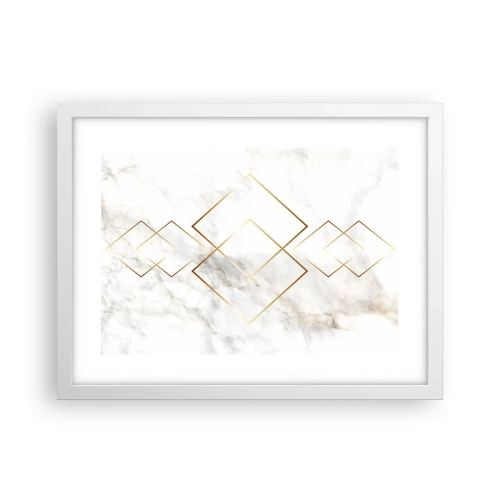 Poster în ramă albă - Vedere spre infinit - 40x30 cm