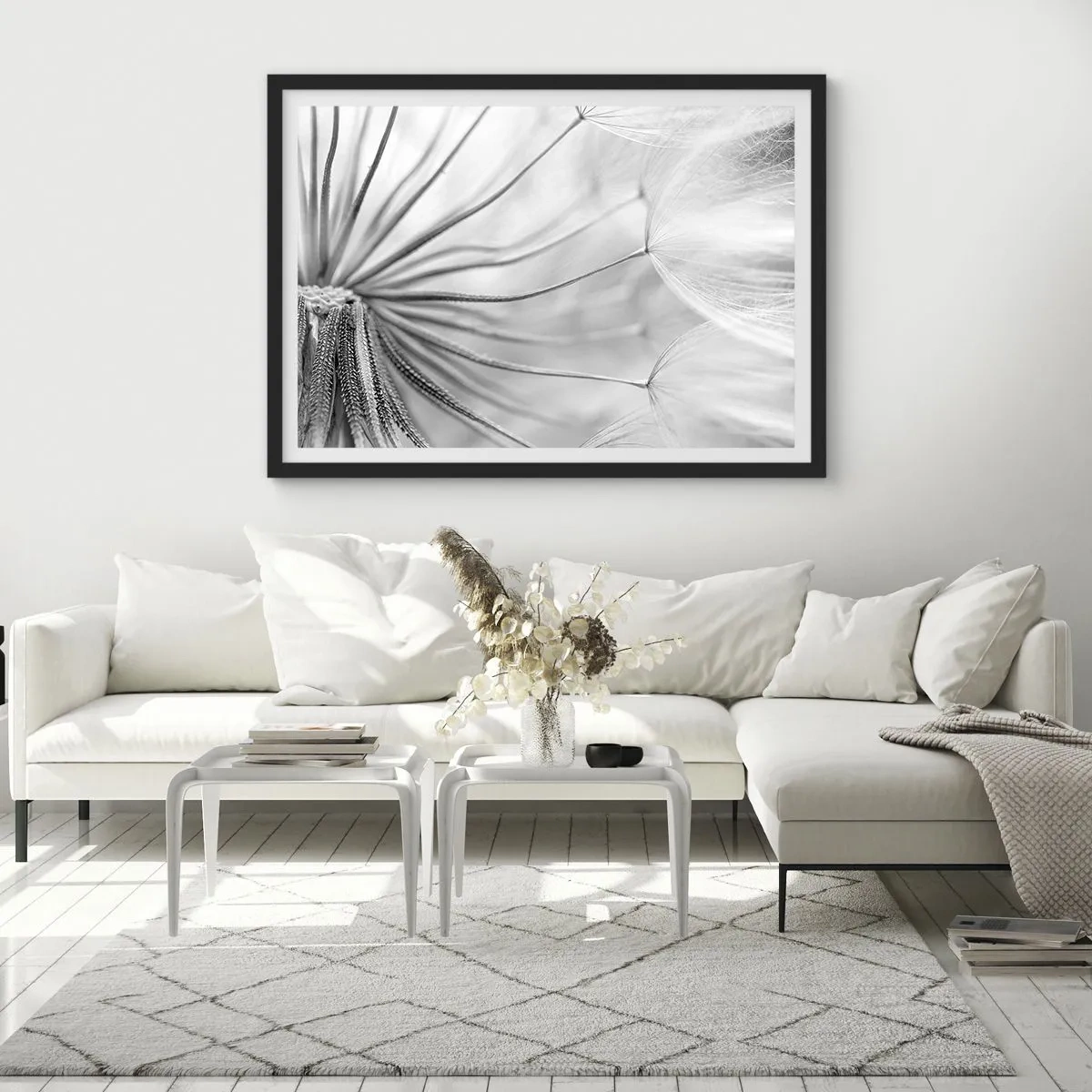 Poster în ramă neagră - Suflarea zmeilor - 70x50 cm