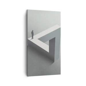 Tablou pe pânză - Și totuși este posibil - 45x80 cm